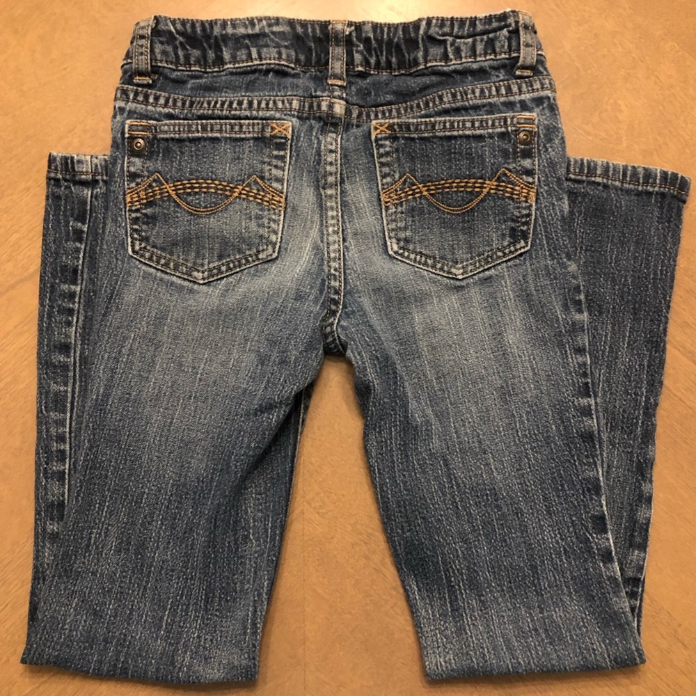 Girls Mossmo Supply Co. Denim Blue Jeans - Picture 5 of 5
